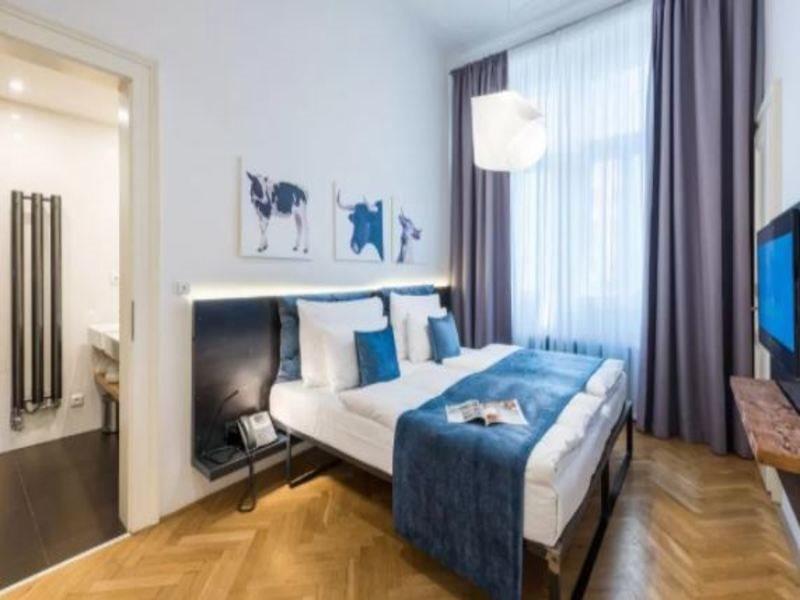 Mooo Downtown Aparthotel Praga Exterior foto