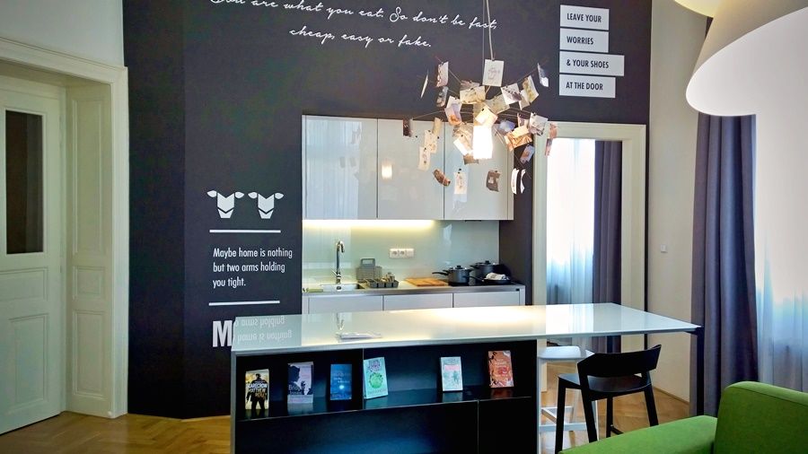 Mooo Downtown Aparthotel Praga Exterior foto